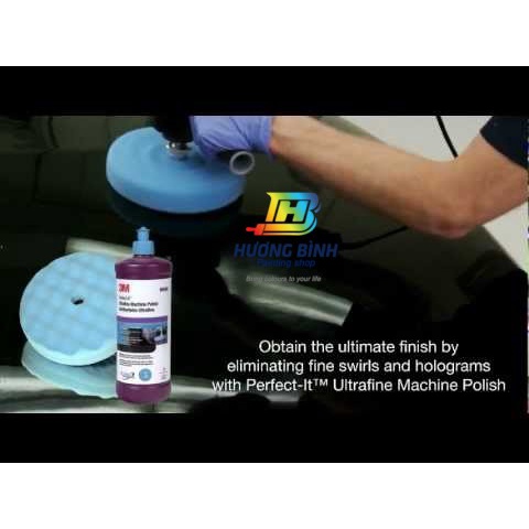 Dung dịch đánh bóng BƯỚC 3 - 3M 06068 PERFECT-IT™ EX ULTRAFINE MACHINE POLISH, 1 QUART (946ML)