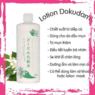 Nước Hoa Hồng Diếp Cá Nhật Bản