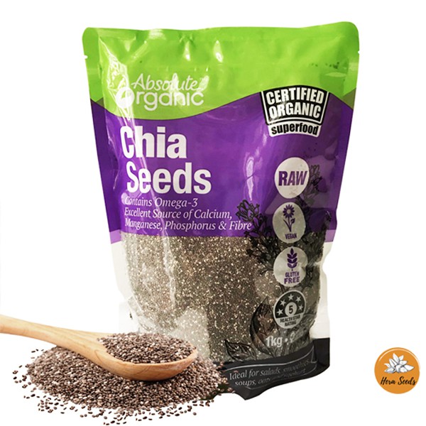 Chia Đen Absolute Organic Hữu Cơ Nhập Khẩu Úc 1kg