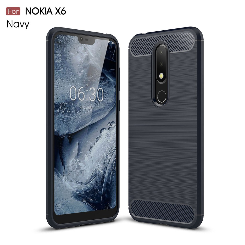 Ốp lưng nhựa mềm siêu mỏng cho Huawei Nokia X6 Nokia 6.1 Plus