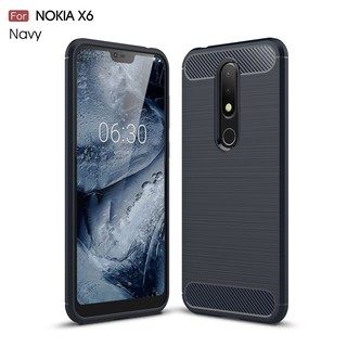 Ốp lưng nhựa mềm siêu mỏng cho Huawei Nokia X6 Nokia 6.1 Plus