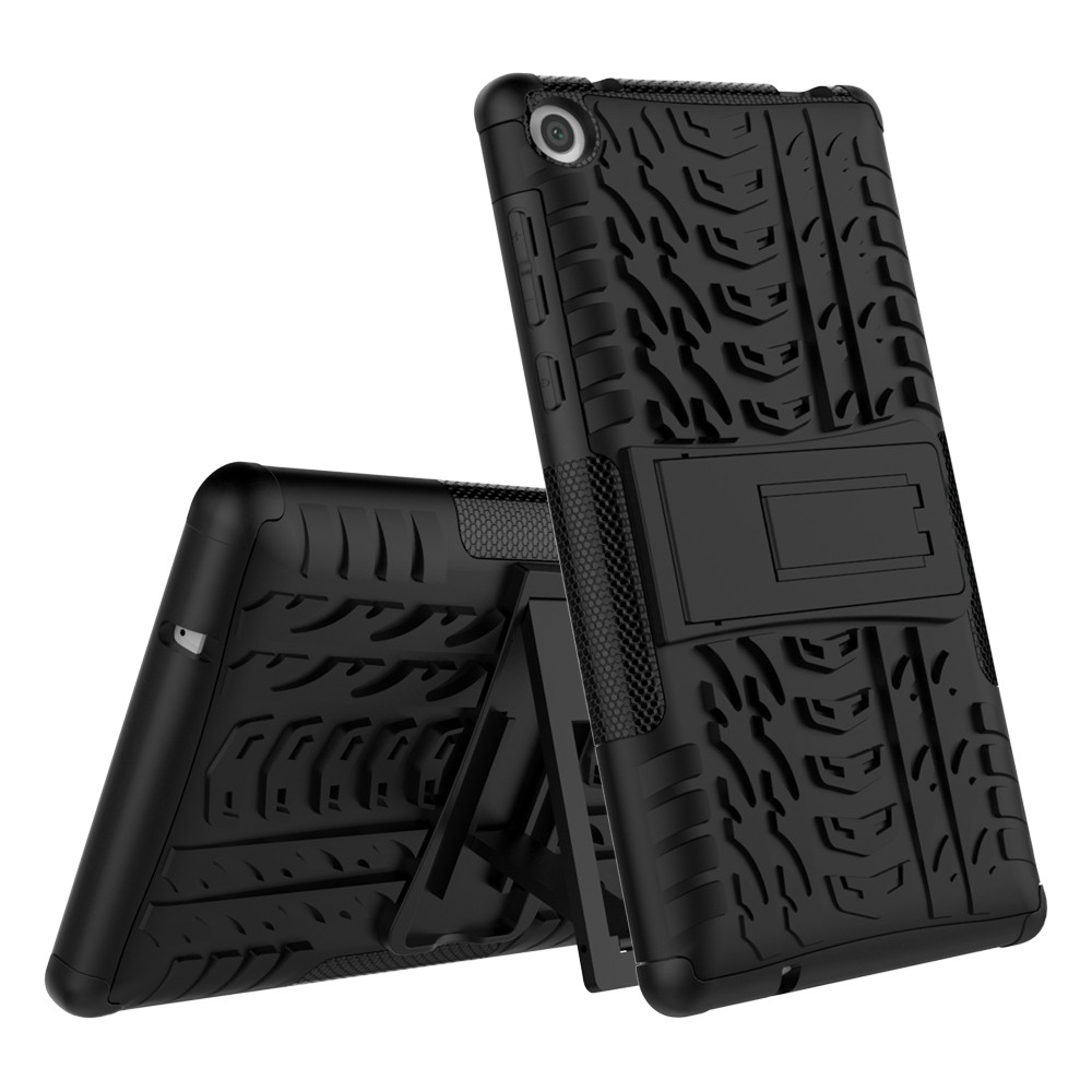 For Lenovo Tab 3 (7.0") 730X Shockproof Tough Rugged Armor Hard Kickstand Tablet Case