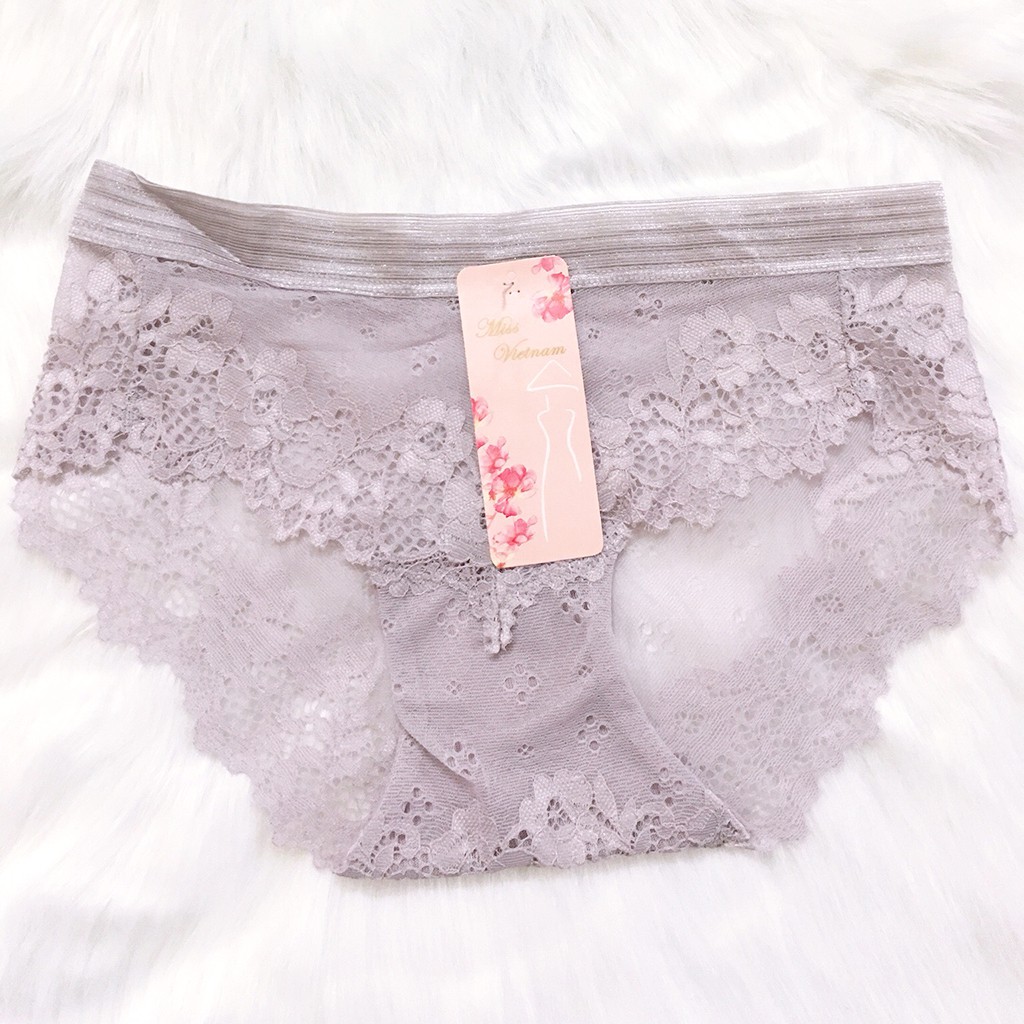 Quần Lót Ren Nữ Sexy Quần Chíp Nữ Đồ Lót Gợi Cảm Chất Liệu Ren Cao Cấp Minxu Shop (Mã 8517)