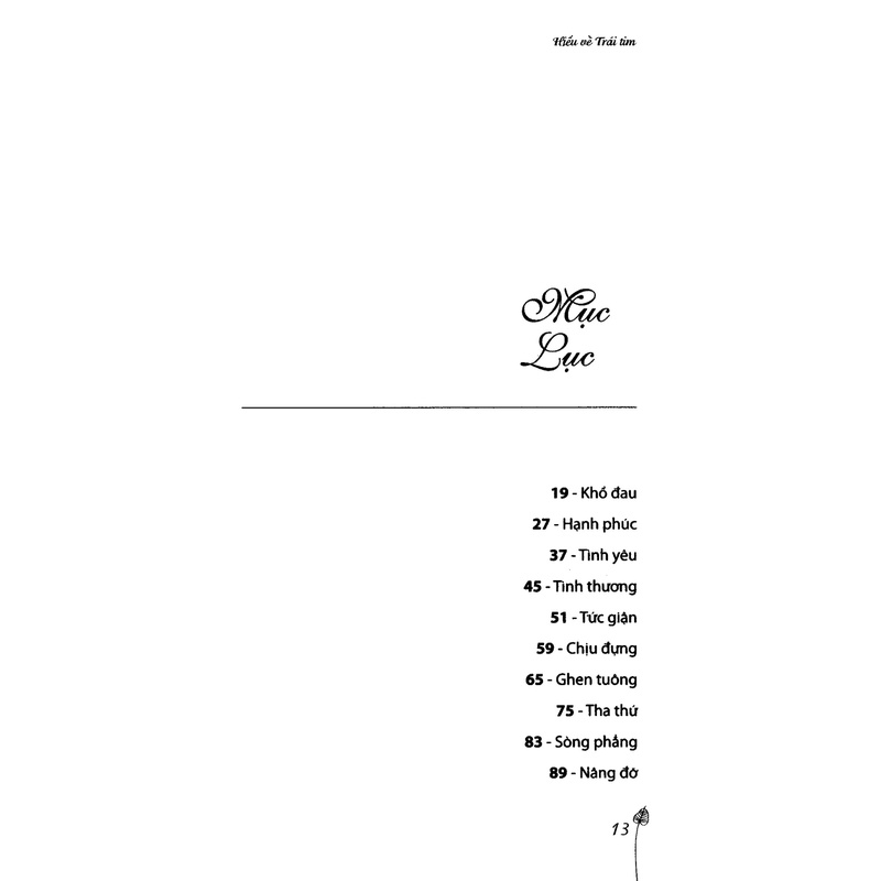 Sách - Hiểu Về Trái Tim - Minh Niệm