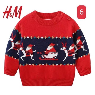 Áo len Noel cho bé