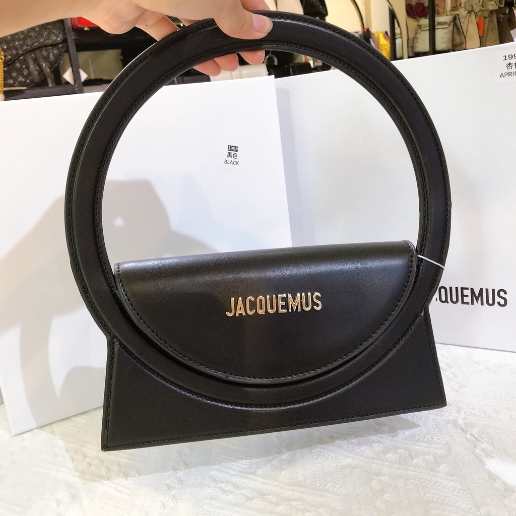 Túi xách nữ JACQUEMUS quai tròn chanh xả Fullbox