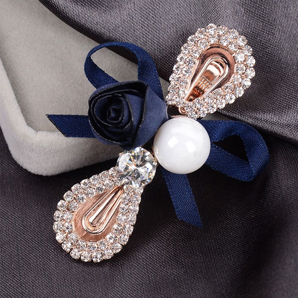 Kẹp tóc ngọc trai thanh lịch