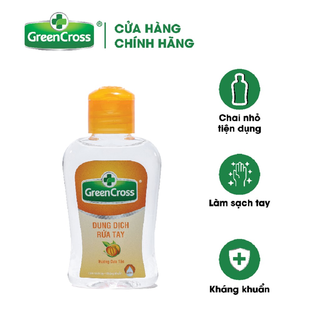 Nước Rửa Tay Green Cross Hương Dưa Táo (100ml) | BigBuy360 - bigbuy360.vn
