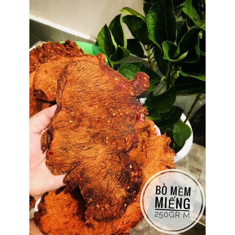 KHÔ BÒ MIẾNG MỀM hộp 300gram