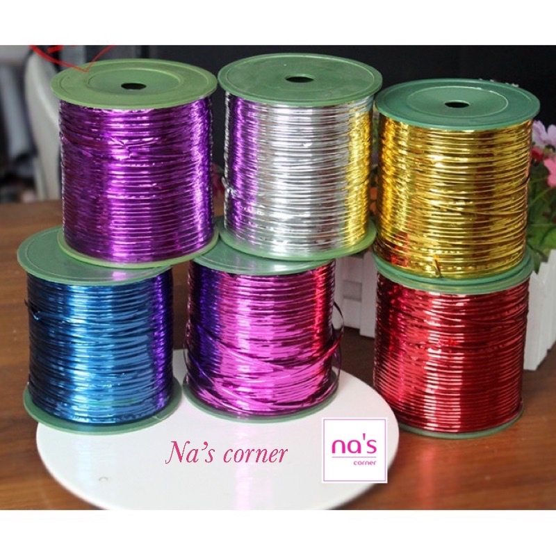 Cuộn dây kẽm bọc kim tuyến nhiều màu sắc