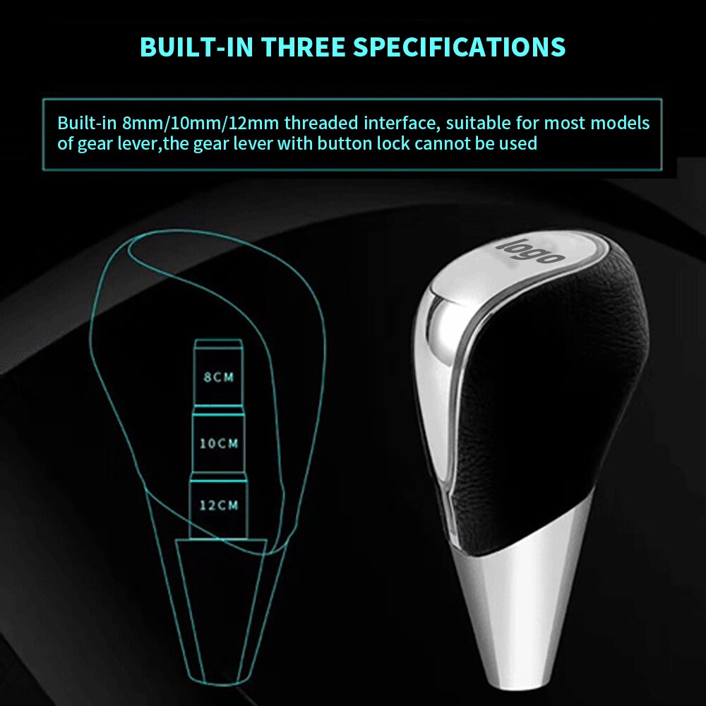 Cần gạt số cảm ứng có đèn Led chuyên dụng dành cho xe Toyota Honda Mazda Hyundai Kia Chevrolet