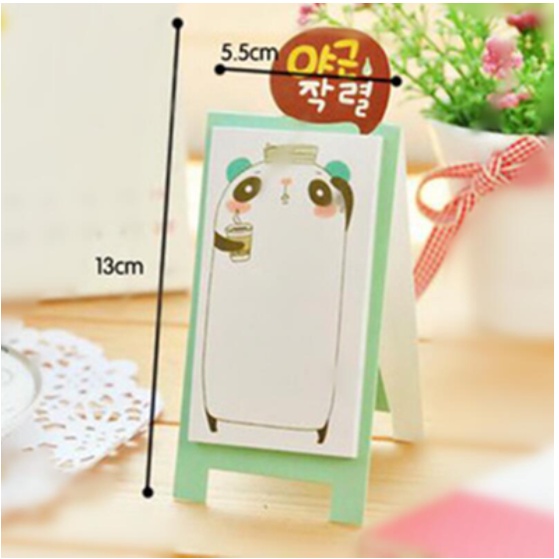 🍉Giấy Note Hàn Quốc13*5.2cm - Tập Giấy Note Hình Chữ Nhật Trang Trí Góc Học Tập DUASHOP