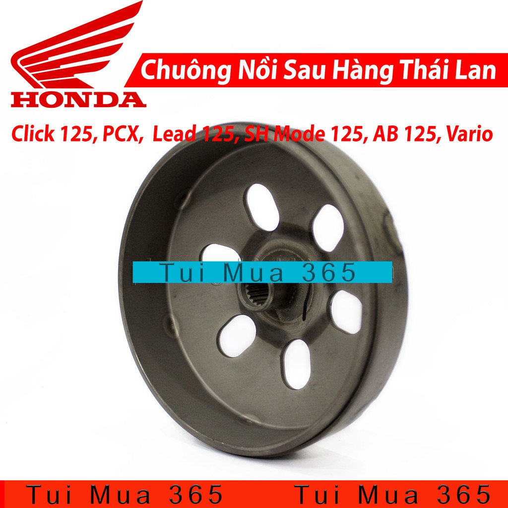 Chuông Nồi Sau Honda Thái Lan Air Blade 110, AB125cc, PCX, Lead, SCR, Vario