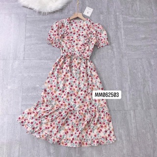 Váy maxi tiểu thư hoa nhí