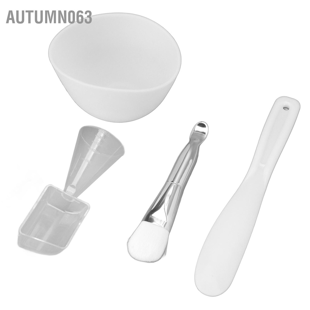Autumn063 Bộ bát trộn mặt nạ bằng silicon
