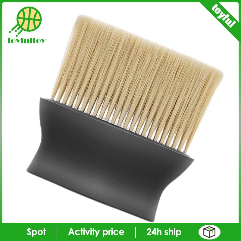 [Toyfulcabin] Chổi Quét Chi Tiết Lỗ Thông Khí Nội Thất Ô Tô / Nhà Cửa Màu Đen