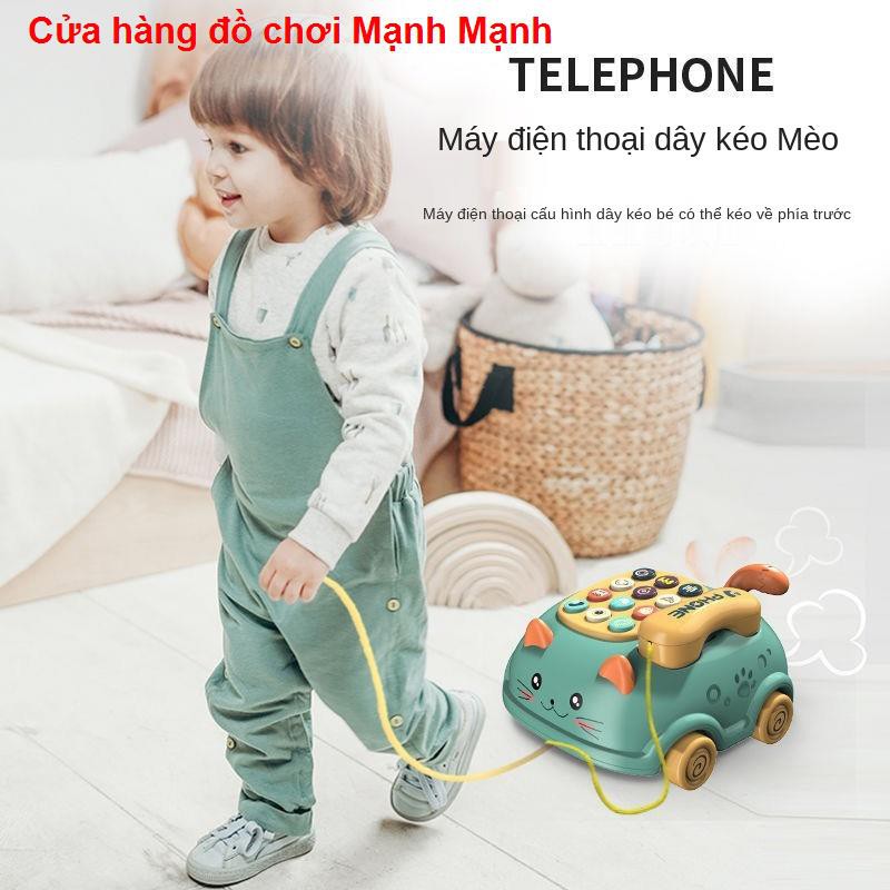 > đề xuất điện thoại mô phỏng Máy đồ chơi trẻ em bé trai và gái âm nhạc câu đố giáo dục sớm xoa dịu 0-3 tuổi   đồ