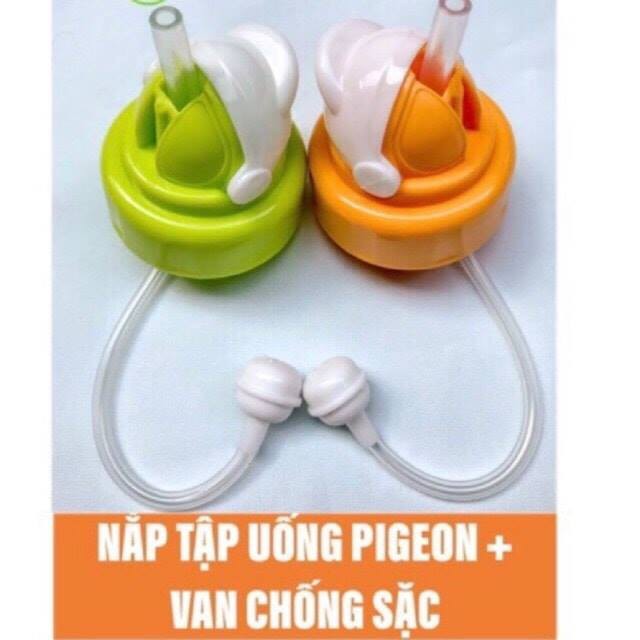 bỘ NẮP,VÒI HÚT BÌNH PIGEON CỔ RỘNG