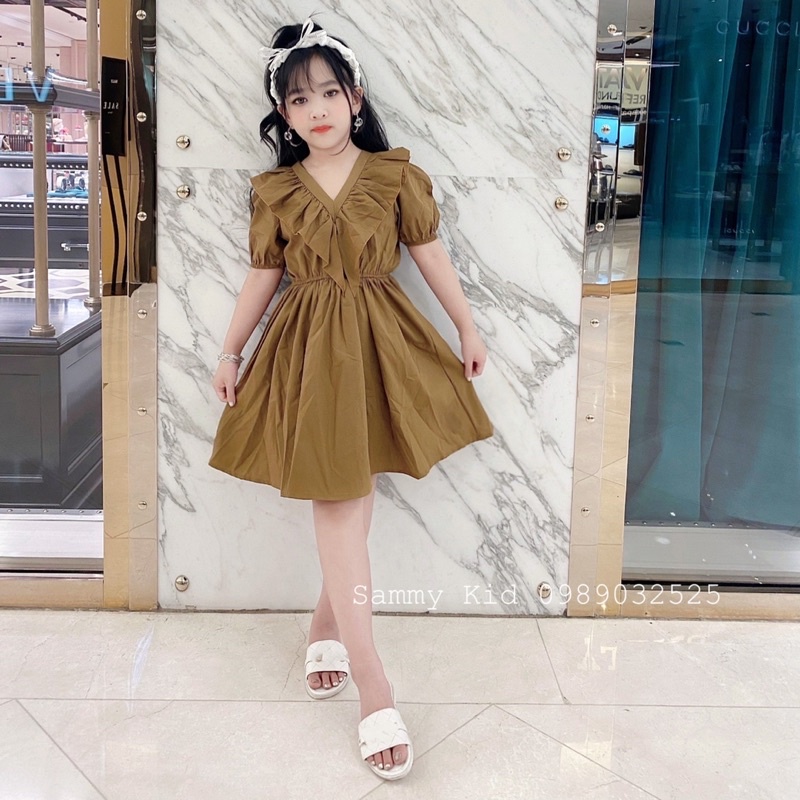 Váy Thô mềm cao cấp cho bé gái 16-41kg nữ tính sang chảnh