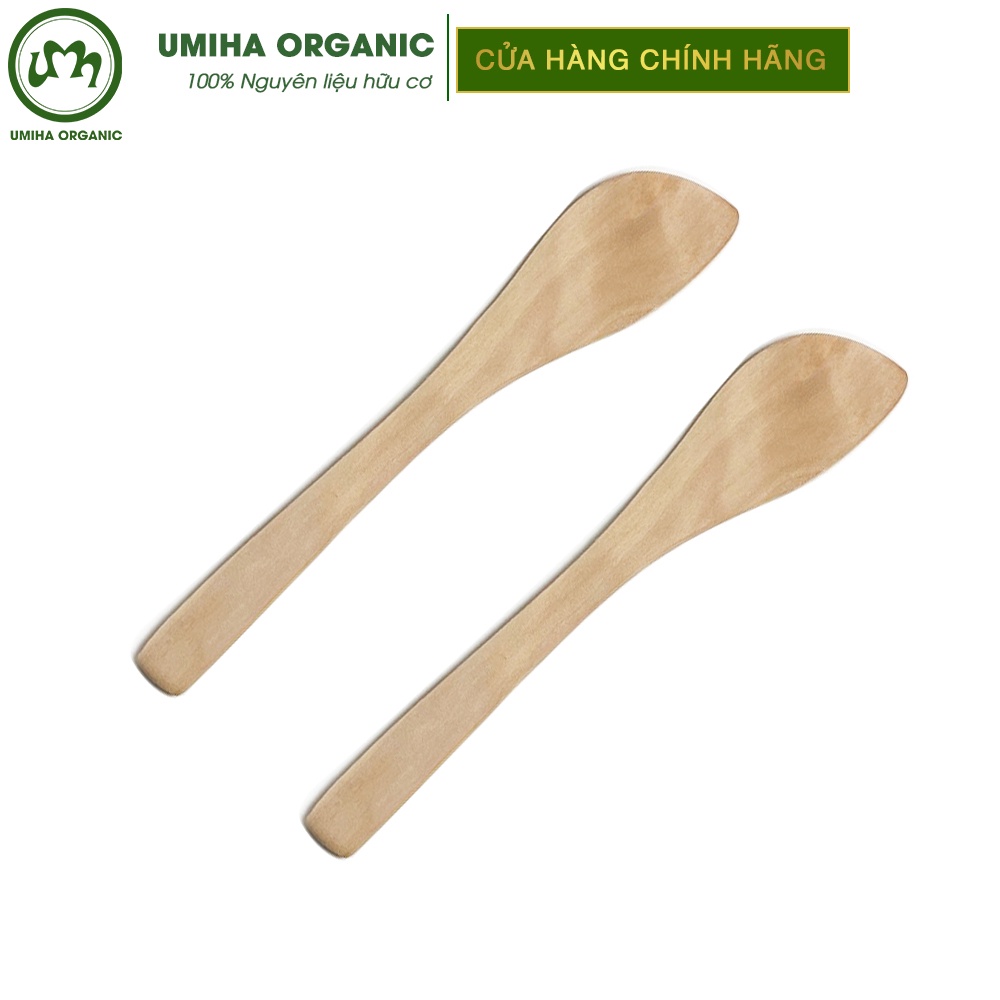 Que gỗ tiệt trùng UMIHA dài 16cm dùng tẩy và wax lông