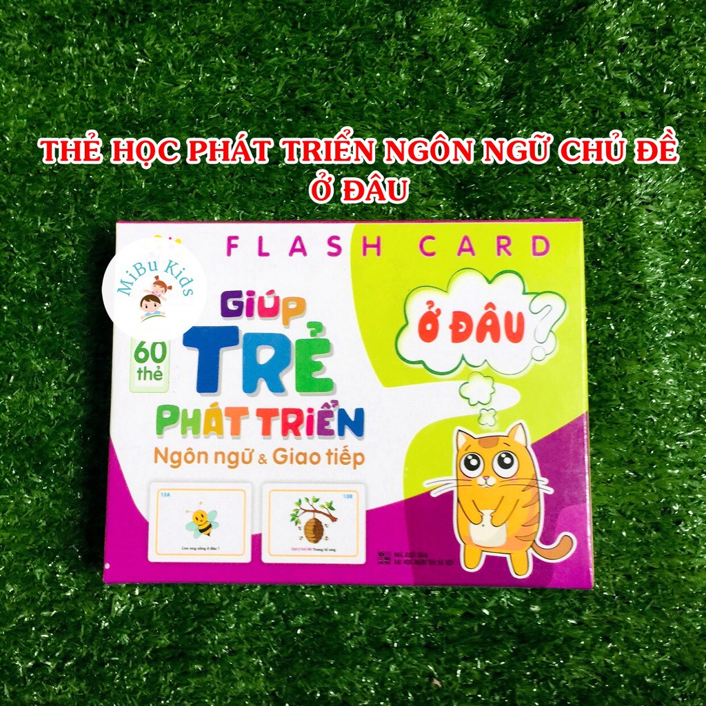 Thẻ Học Flashcard Thông Minh Chủ Đề "Ở Đâu"