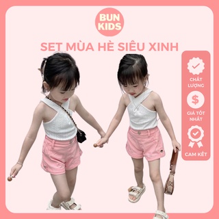 Bộ bé gái mùa hè siêu xinh