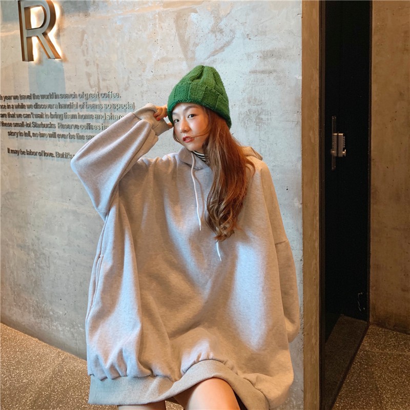 Áo hoodie nữ form rông] Áo hoodie nữ unisex thời trang ulzzang thời trang hàn quốc | BigBuy360 - bigbuy360.vn