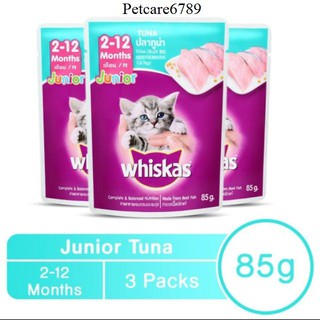 COMBO 24 GÓI Pate mèo con Whiskas junior 80g