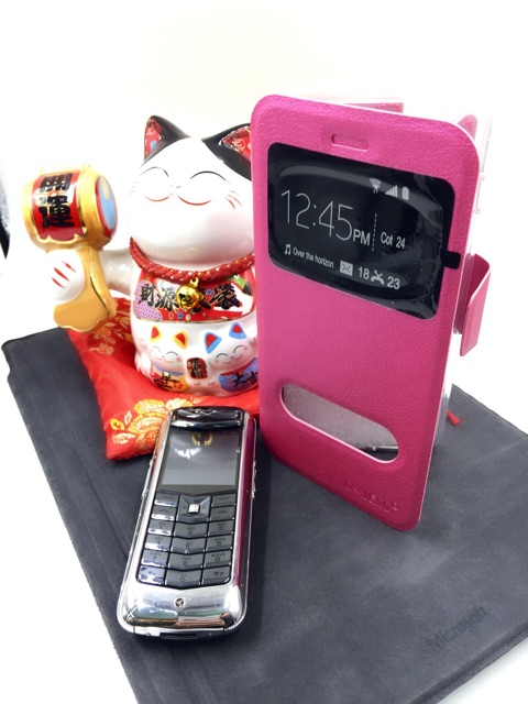 Ốp bao da 2 MẶT ONJESS  OPPO A39 / R7S / A37 SAMSUNG J5 PRO 2016 J510 J3 J310 A8 2018