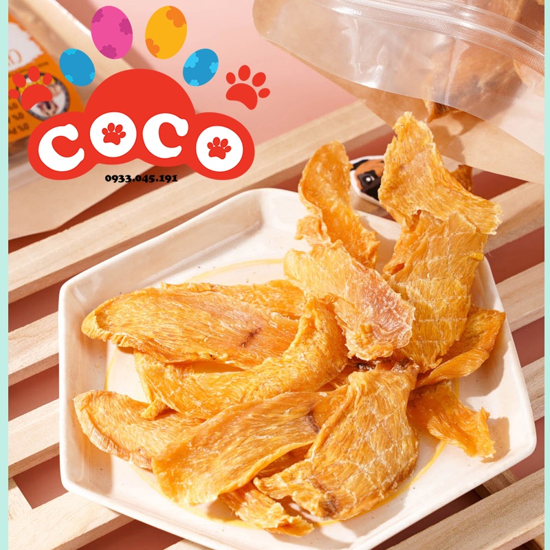 Thịt Gà/Phi Lê Gà Sấy Khô Cho Cún Mèo - Bánh Thưởng Cho Chó Mèo