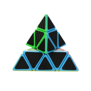 Rubik Pyraminx 3x3 Carbon Fiber Stickerless