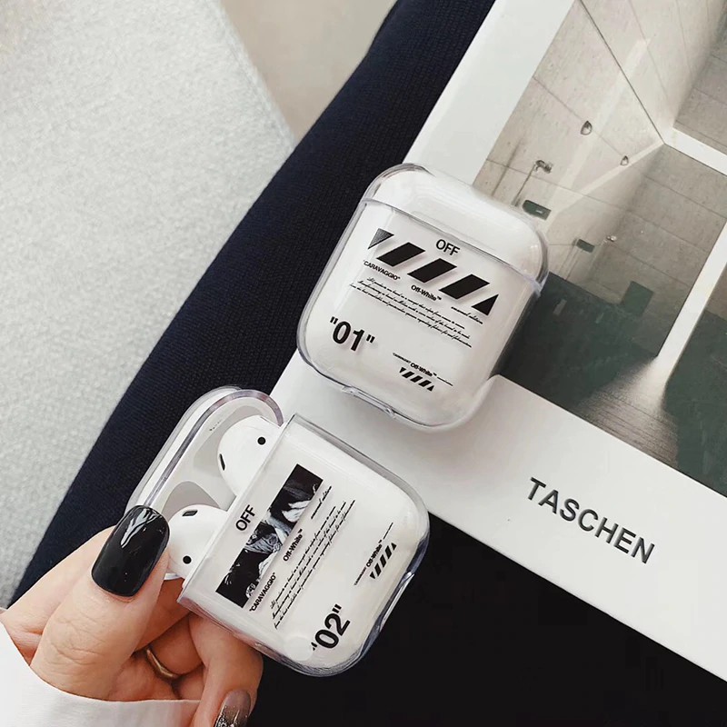 Vỏ bảo vệ cho hộp sạc tai nghe Airpods chất liệu silicon trong suốt cá tính
