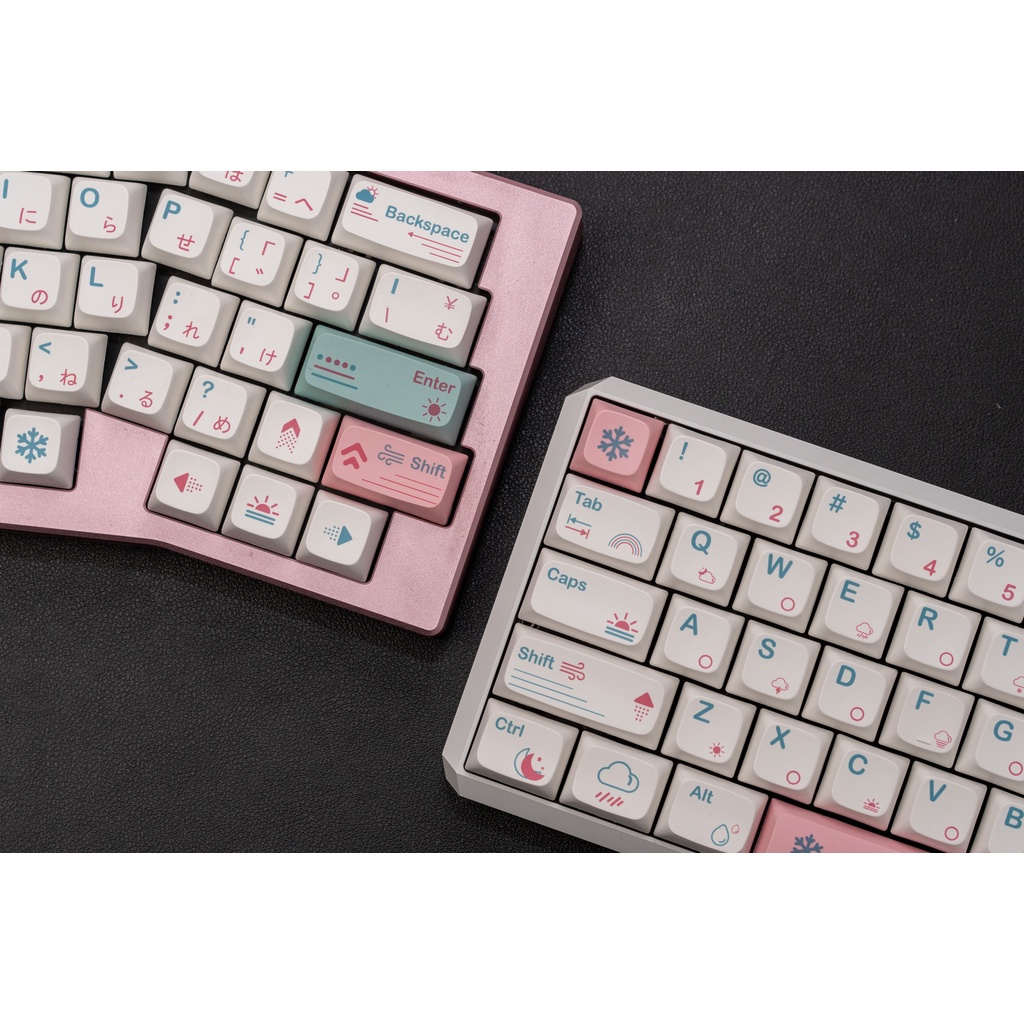 Keycap The Weather Cho Bàn Phím Cơ XDA Profile Chất Liệu Thick PBT 132 Phím | EZPC