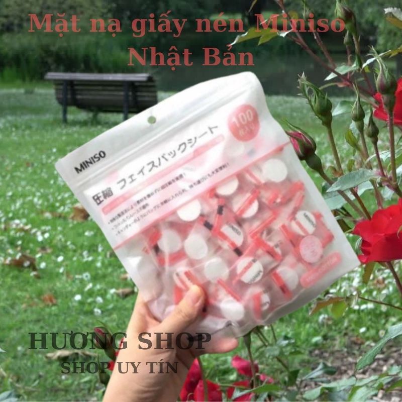 Mặt Nạ Giấy Nén Miniso Nhật Bản Làm Lotion Mask | BigBuy360 - bigbuy360.vn