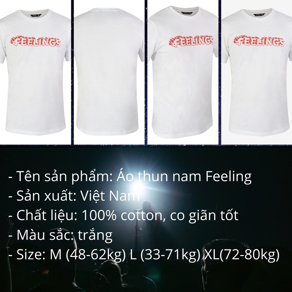 Áo thun nam tay ngắn, áo phông nam tay lỡ thun trắng cao cấp | BigBuy360 - bigbuy360.vn