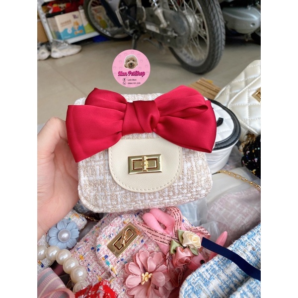 [Hot] Túi xách mini đeo chéo cho thú cưng/trẻ em