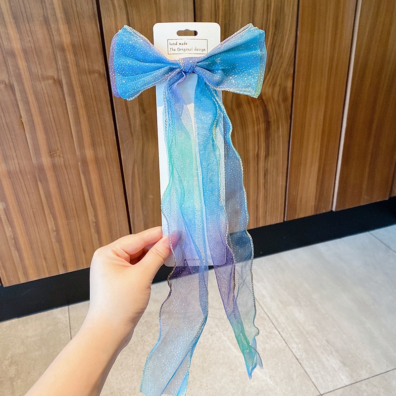 Kẹp Tóc Dạng Bện Phối Tua Rua Nhiều Màu Phong Cách Hàn Quốc Cho Nữ