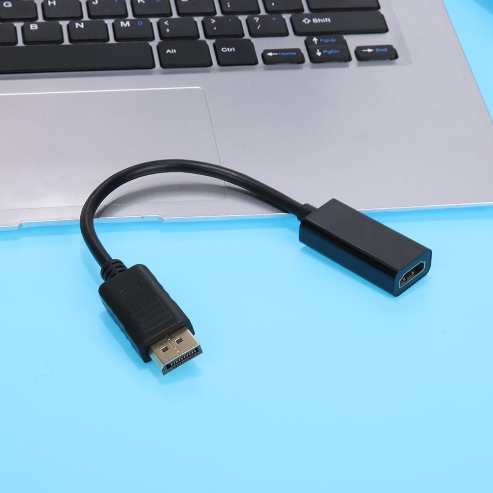 Dây cáp chuyển đổi Displayport đầu đực sang HDMI cái 1080P FHD- Sẵn Hàng