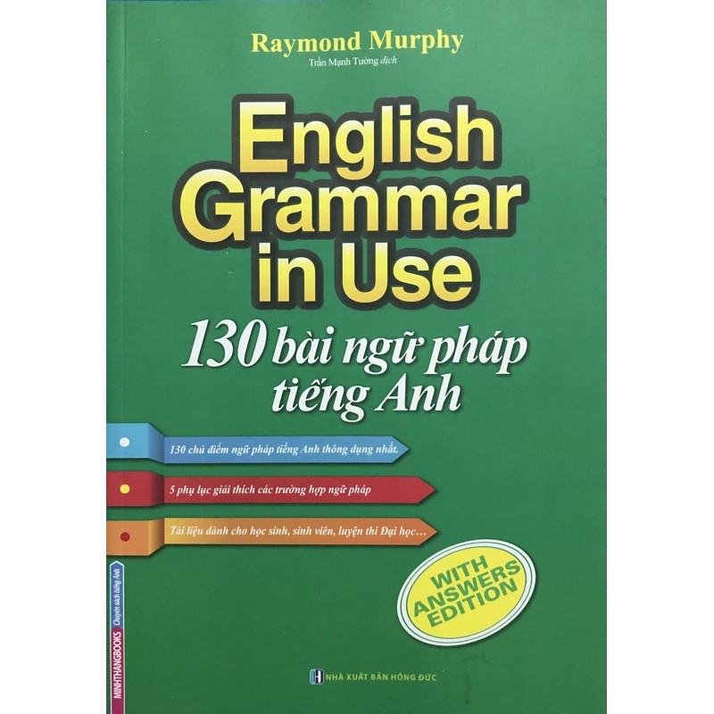 Sách- English Grammar in use - 130 bài ngữ pháp tiếng Anh
