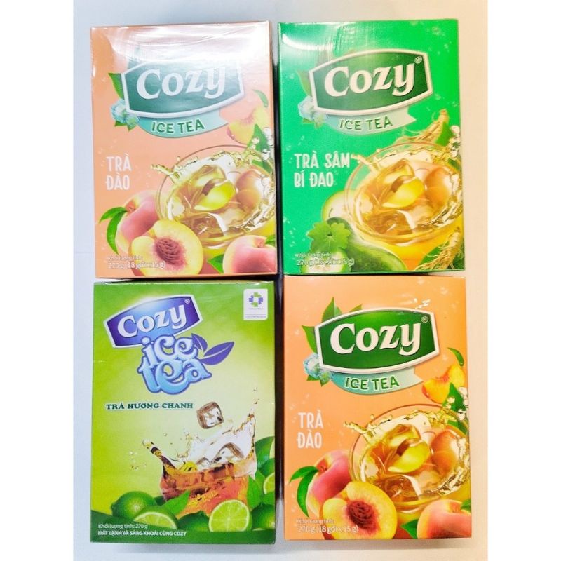 Trà Cozy Ice tea Hương Đào, Chanh, Bí Đao | BigBuy360 - bigbuy360.vn