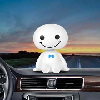 Dễ Thương Lắc Đầu Baymax Robot Búp Bê Nội Thất Ô Tô Bảng Điều Khiển Trang Trí Xe Hơi