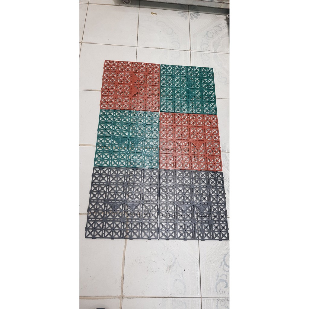 Tấm Thảm Ghép Nhựa Trải Sàn Chống Trơn Trượt [KT30x30cm]