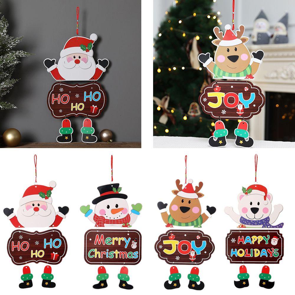 KUNHEV Ông Già Noel / Người Tuyết / Người Tuyết Bằng Giấy Treo Trang Trí Năm 2022