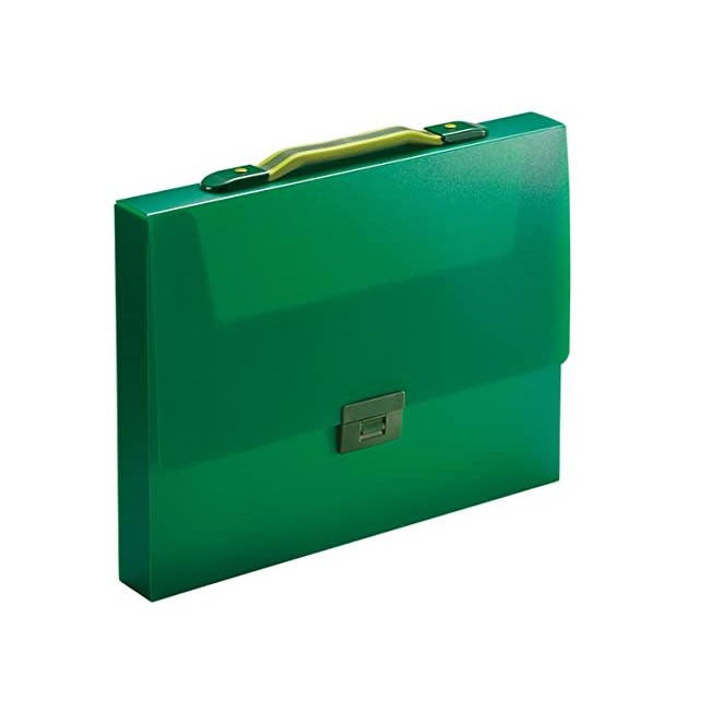 Cặp Hồ Sơ Kingjim 282T Xanh lá, A4, 40Mm - 8000643700