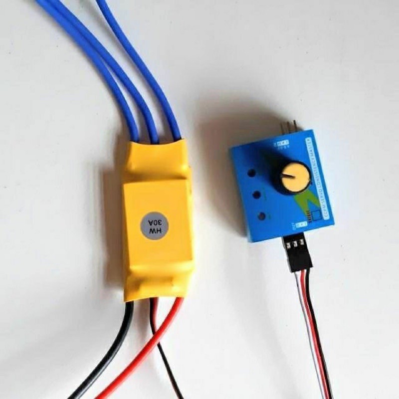 mạch esc và testsever chạy motor bldc không chổi than