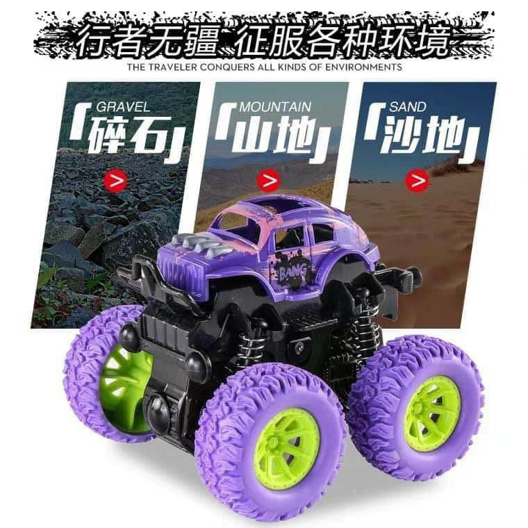 Mô Hình Xe ô tô Địa Hình Đồ Chơi Cho Bé Monster Truck Xe ô tô địa hình giảm sóc chạy đà siêu mạnh siêu bền đa màu sắc