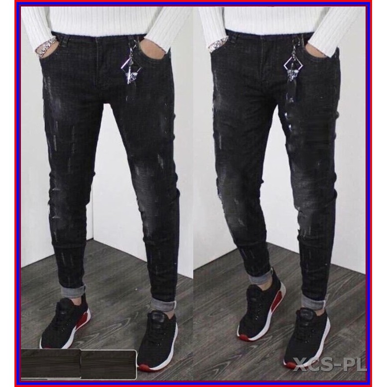 Quần jean nam cao cấp CÀO NHẸ 384 màu NGẢ ĐEN không xù lông, không ra màu, chất giãn tốt sho3-10