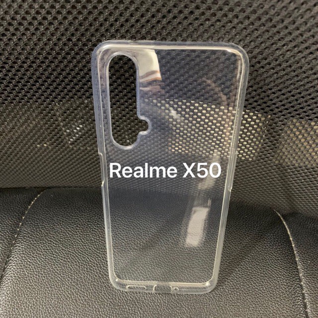 Ốp lưng silicon dẻo trong suốt OPPO Realme X50 CHỐNG SỐC