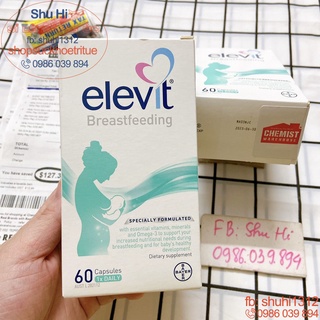 ELEVIT SAU SINH - ELEVIT HEATHY BABY - HEATHY MUM 60 viên/ 2 tháng