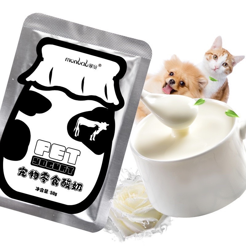 Sữa chua cho chó mèo MONBAB tốt cho tiêu hoá